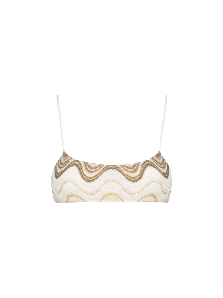 Bralette da donna in maglia raschel Sadie