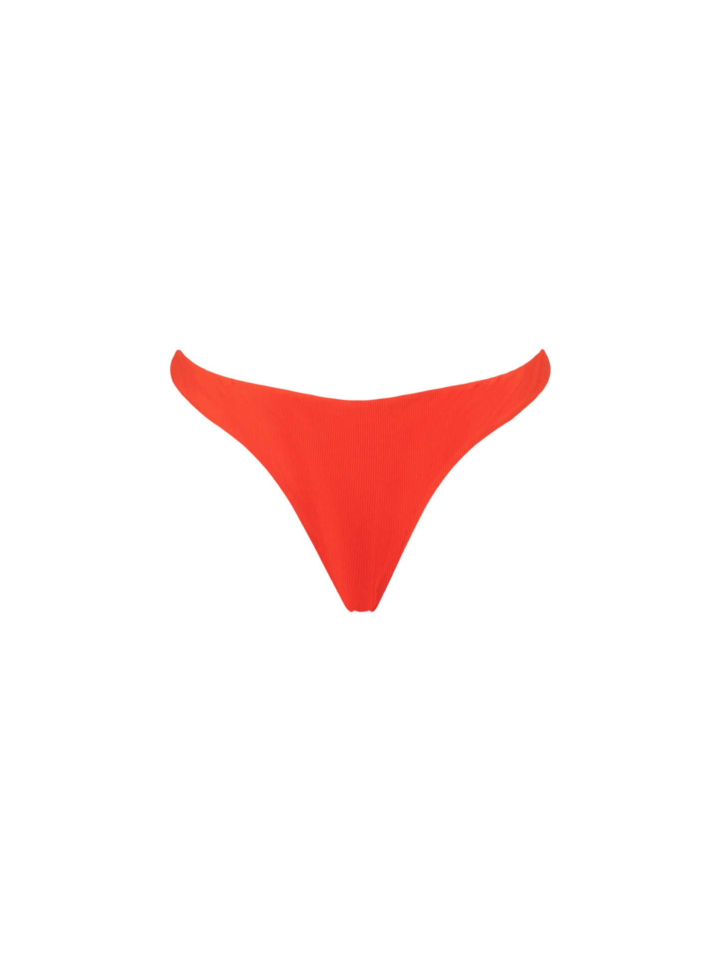 Orangefarbene Cheeky-Badehose für Damen