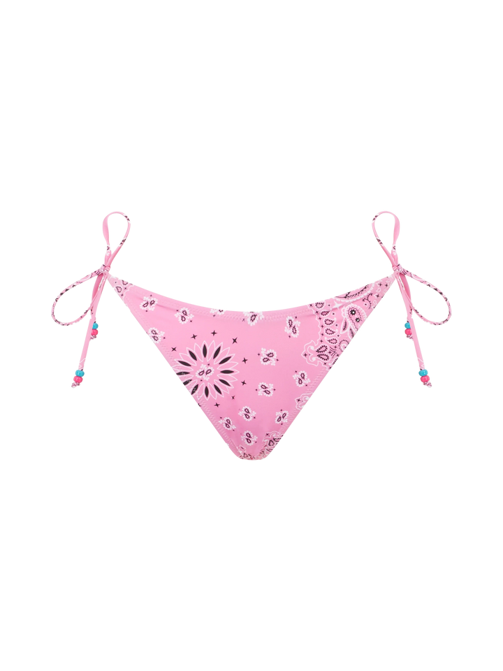 Bikini da donna a triangolo con stampa bandana