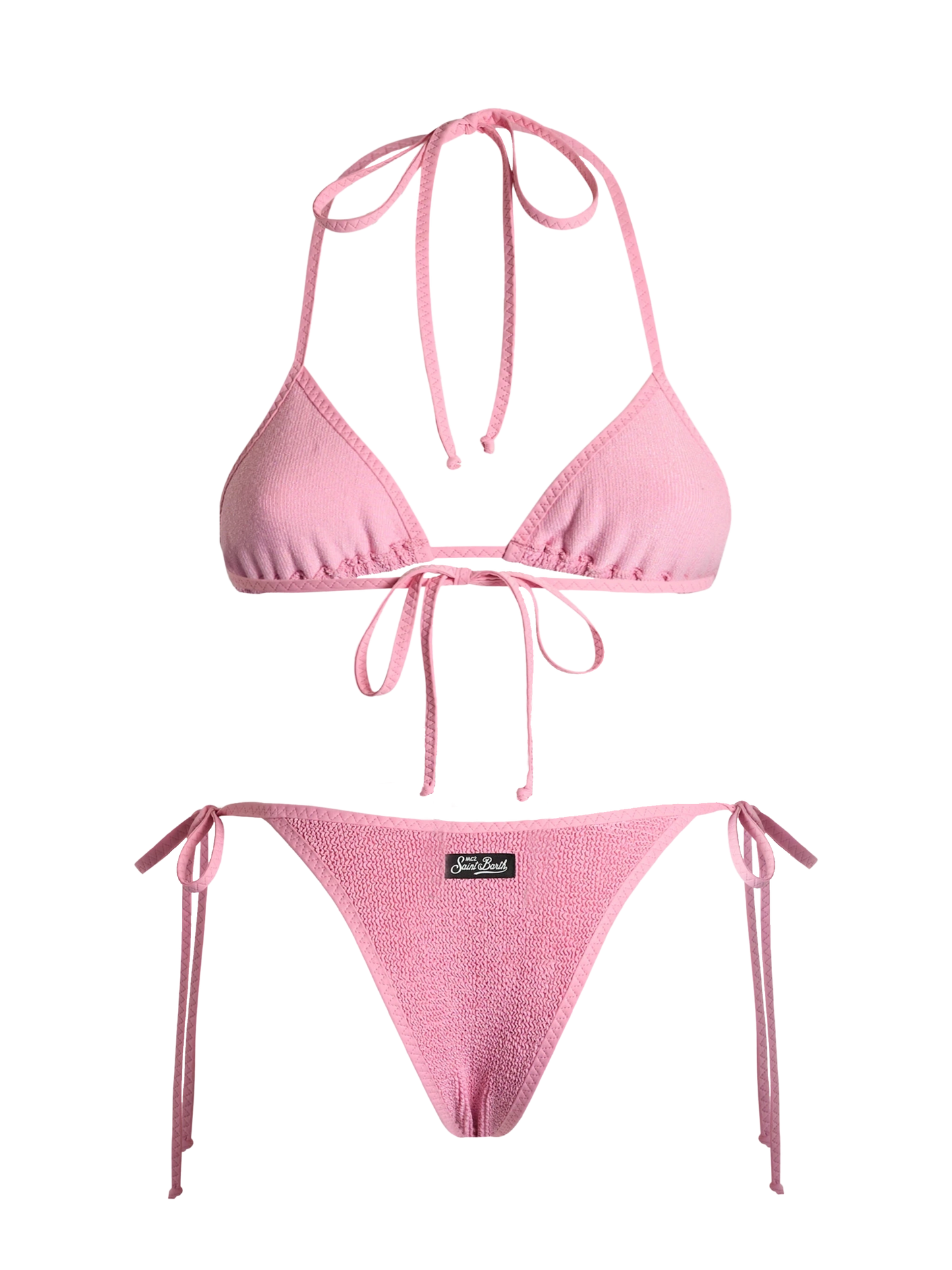 Crinkle-Triangel-Bikini für Damen