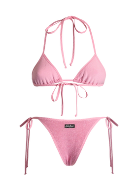 Crinkle-Triangel-Bikini für Damen