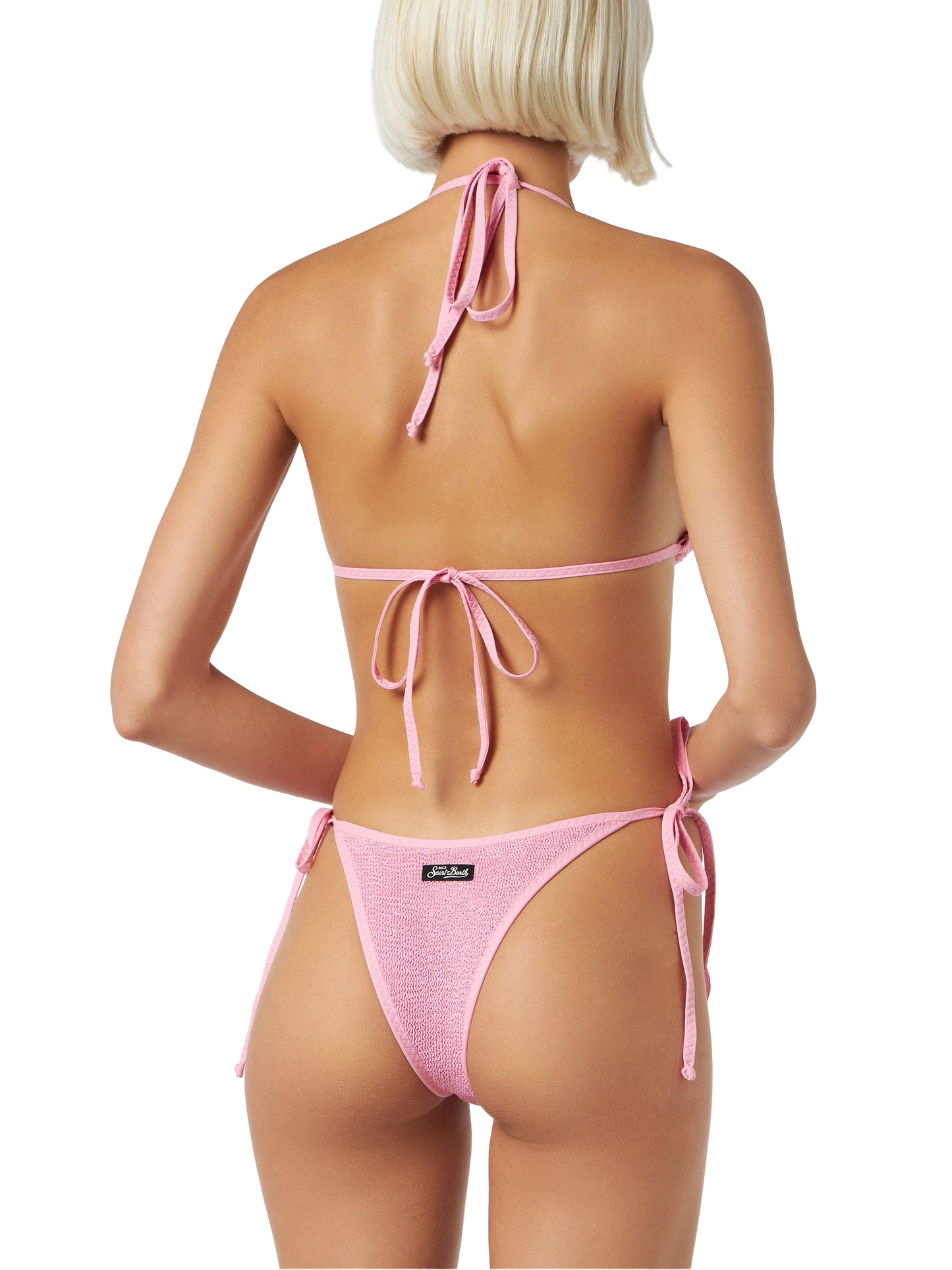 Crinkle-Triangel-Bikini für Damen