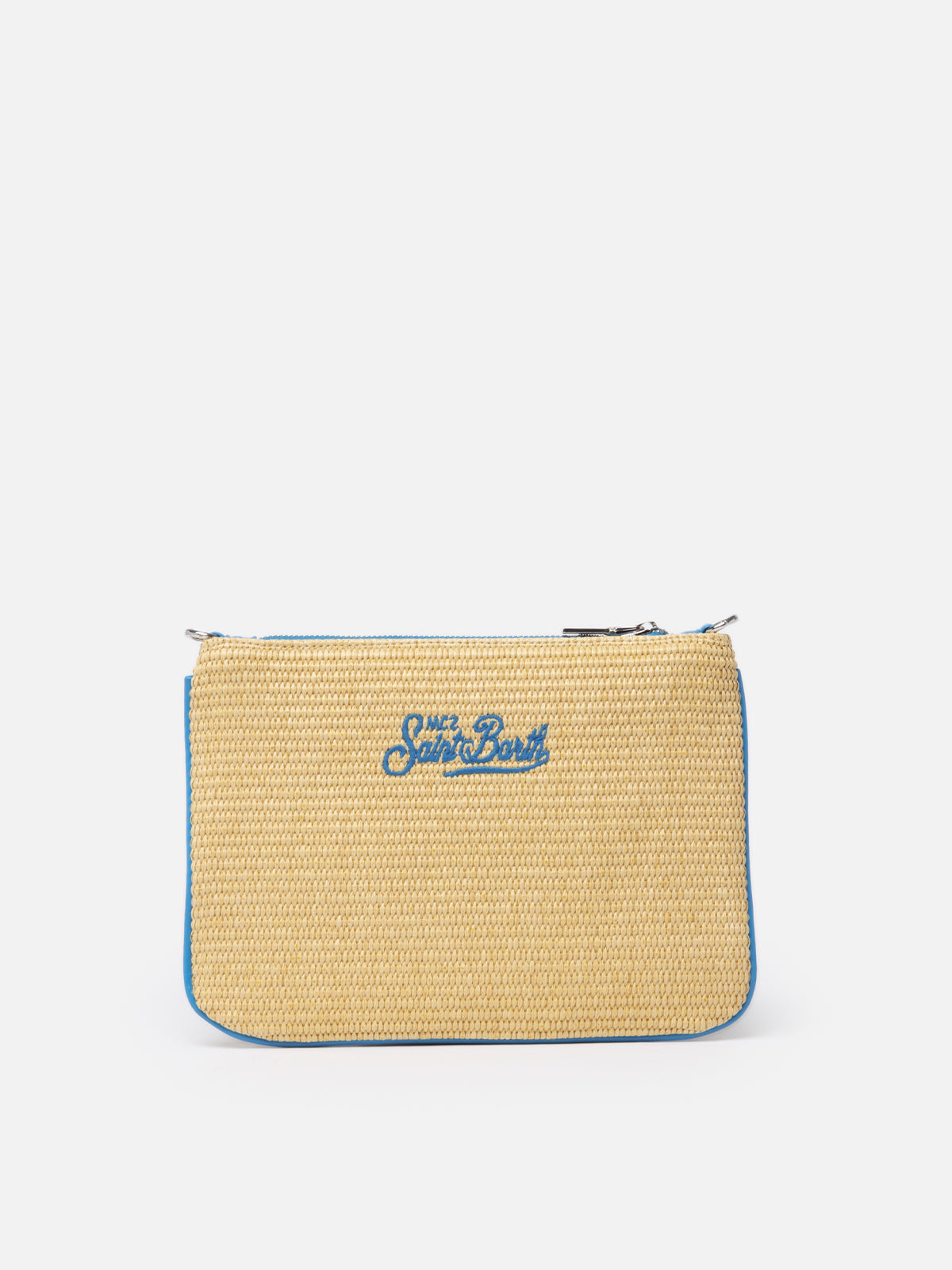 Parisienne-Strohclutch mit Portofino-Stickerei