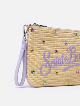 Parisienne Clutch mit Strassverzierung