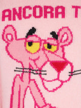 Rosa Pullover für Mädchen mit Rundhalsausschnitt und Pink Panther Ancora Tu? Drucken | DIE PINK PANTHER SONDEREDITION