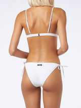 Bikini da donna a triangolo bianco