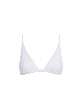 White ribbed triangle - MC2 Saint Barth