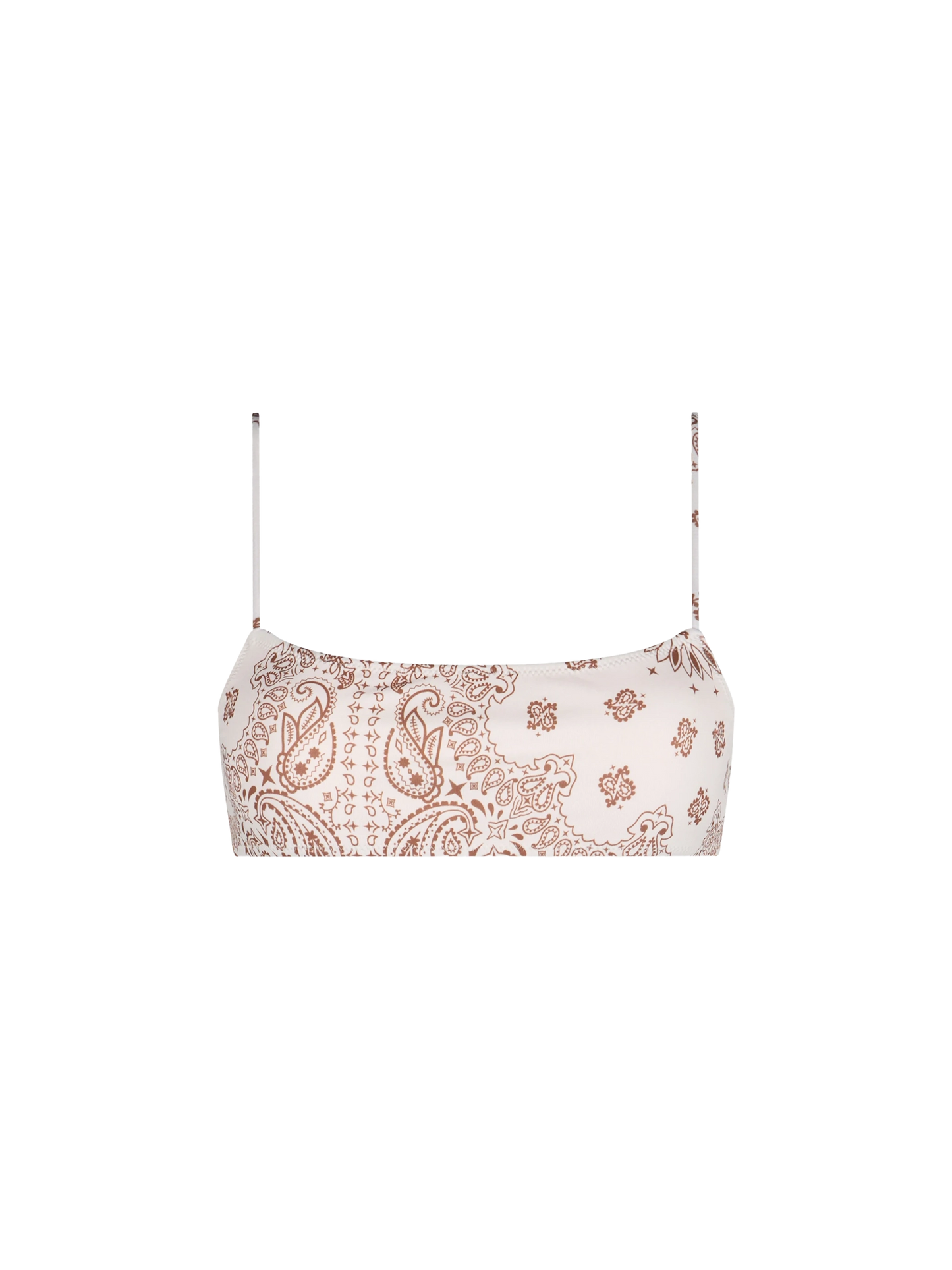 Woman bandanna bralette beach top Sadie