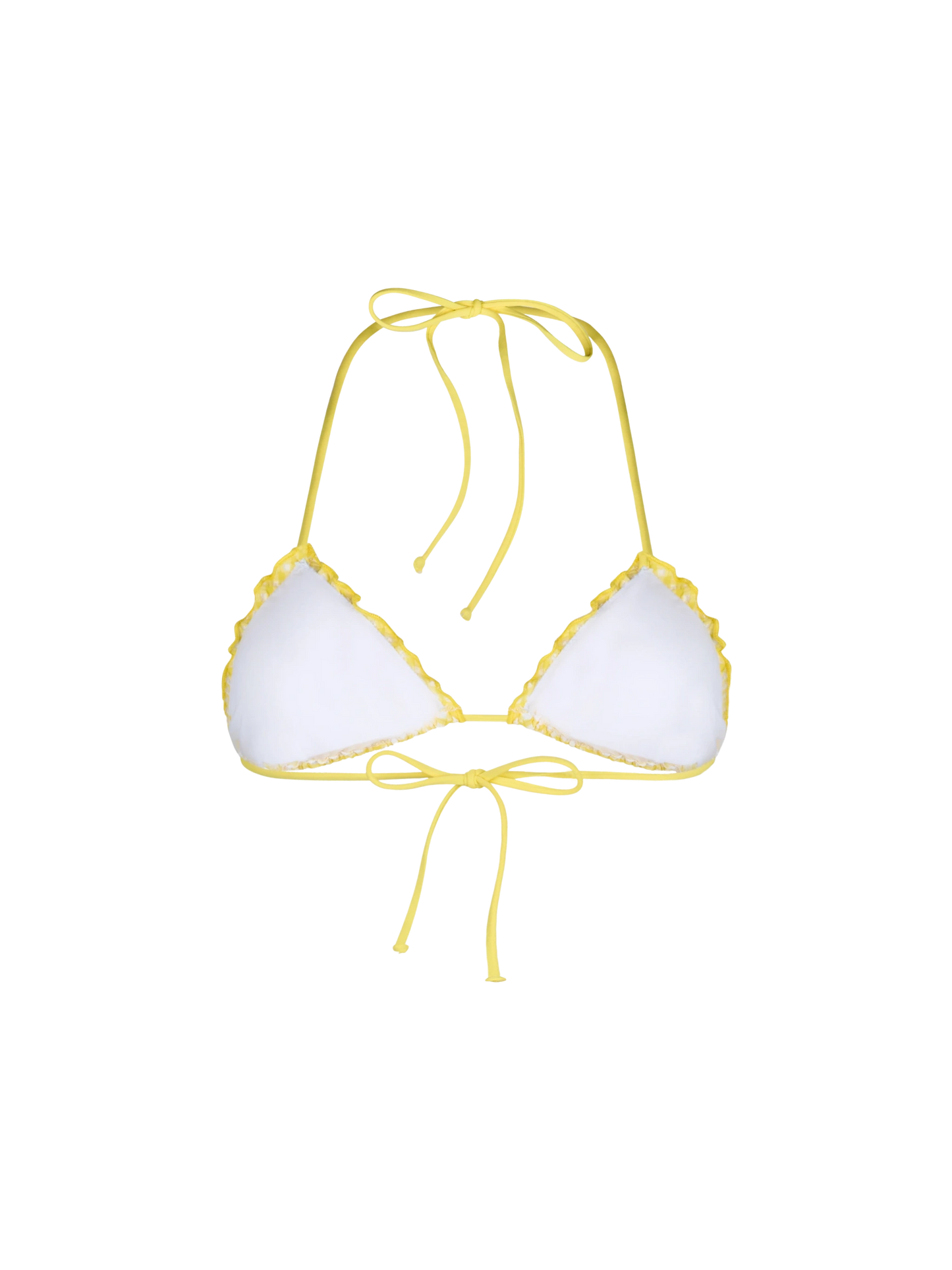 Woman seersucker classic triangle beach top Sagittarius
