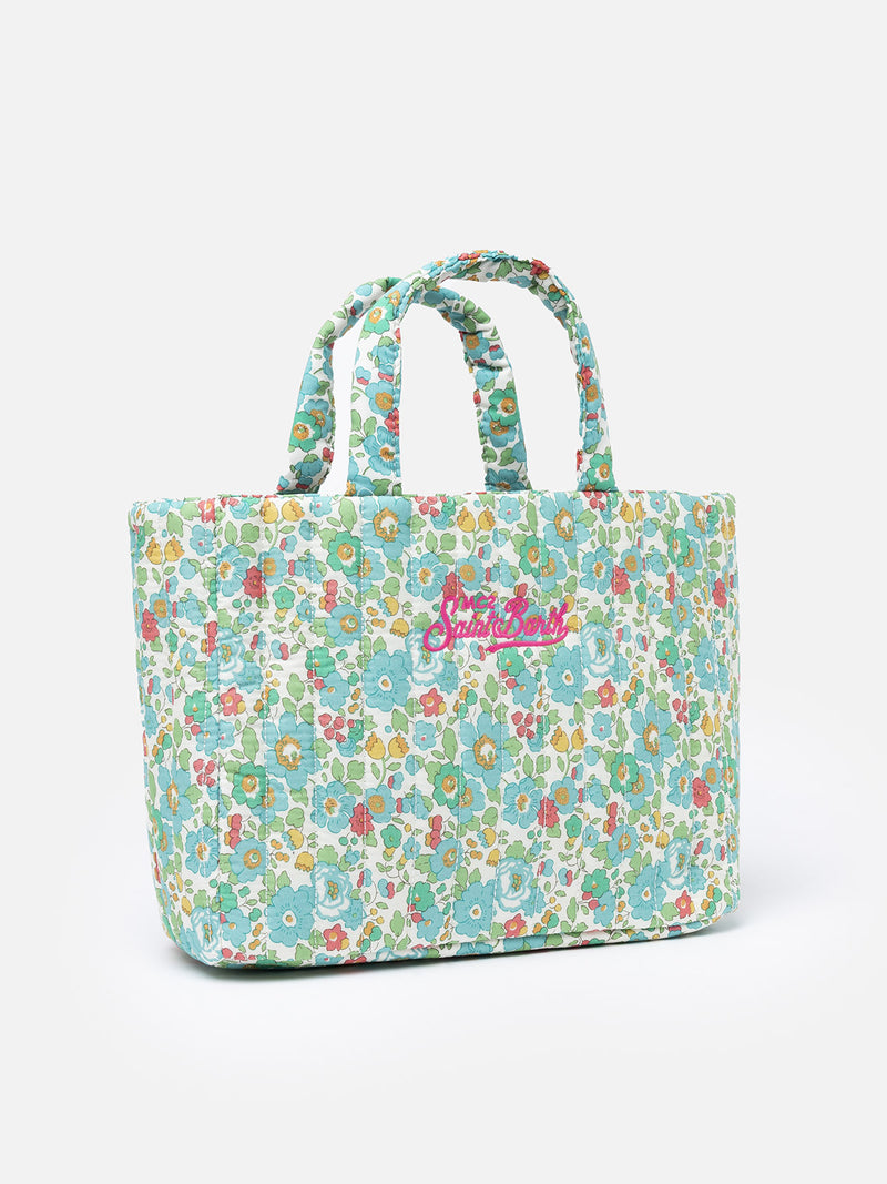 Betsy gesteppte Soft Tote Mid-Tasche | HERGESTELLT AUS LIBERTY-STOFF