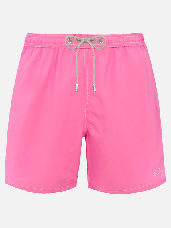 Mittellange Badeshorts Patmos für Herren in Rosa