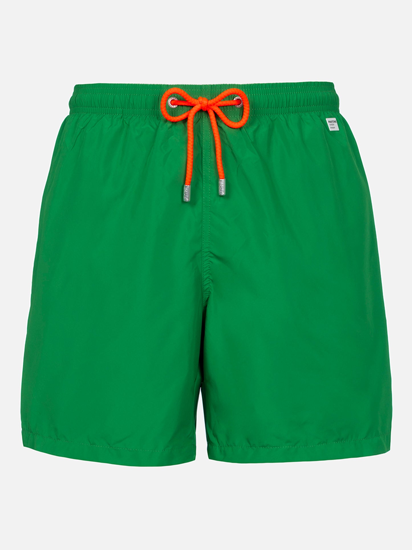 Grasgrüne Badeshorts für Herren aus leichtem Stoff Lighting Pantone | PANTONE® SPECIAL EDITION