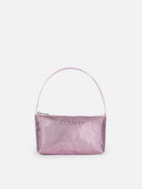 Borsa mini con strass lilla