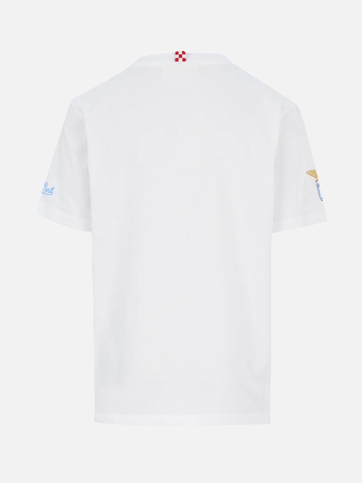 T-shirt in cotone con ricamo Di Padre in Figlio | SS LAZIO SPECIAL EDITION