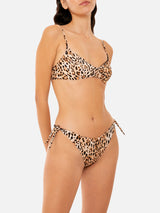 Animalier bralette bikini