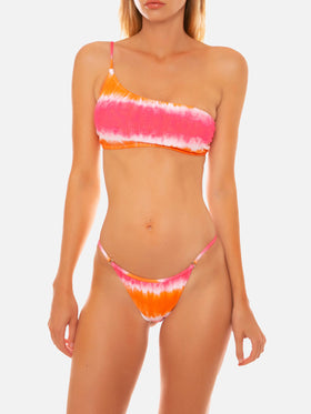 Woman one shoulder bikini