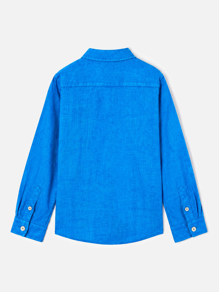 Camisa de lino Bluette para niño 