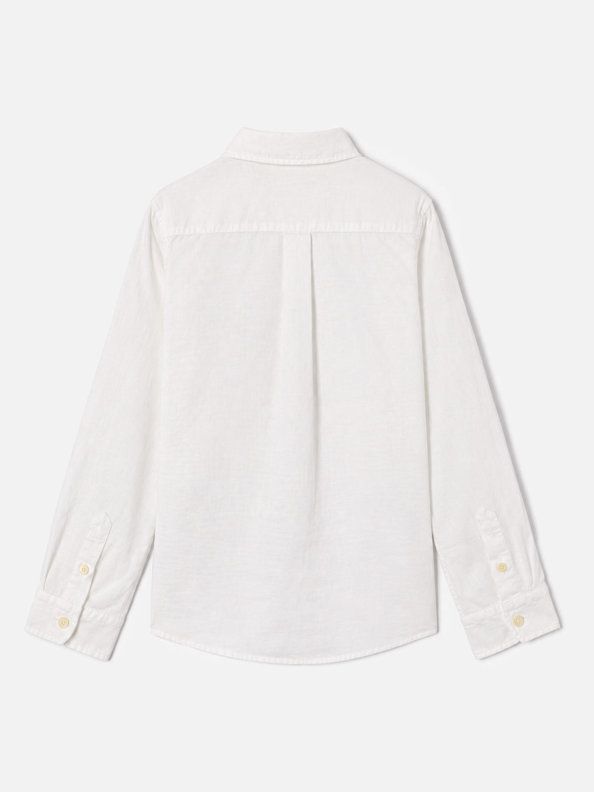 Camisa Agnes White en lino 