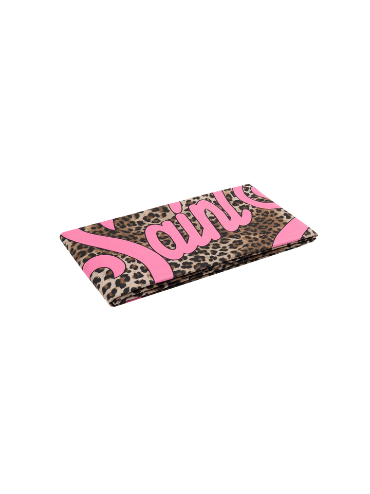 Microfiber beach towel Aidan with animalier print