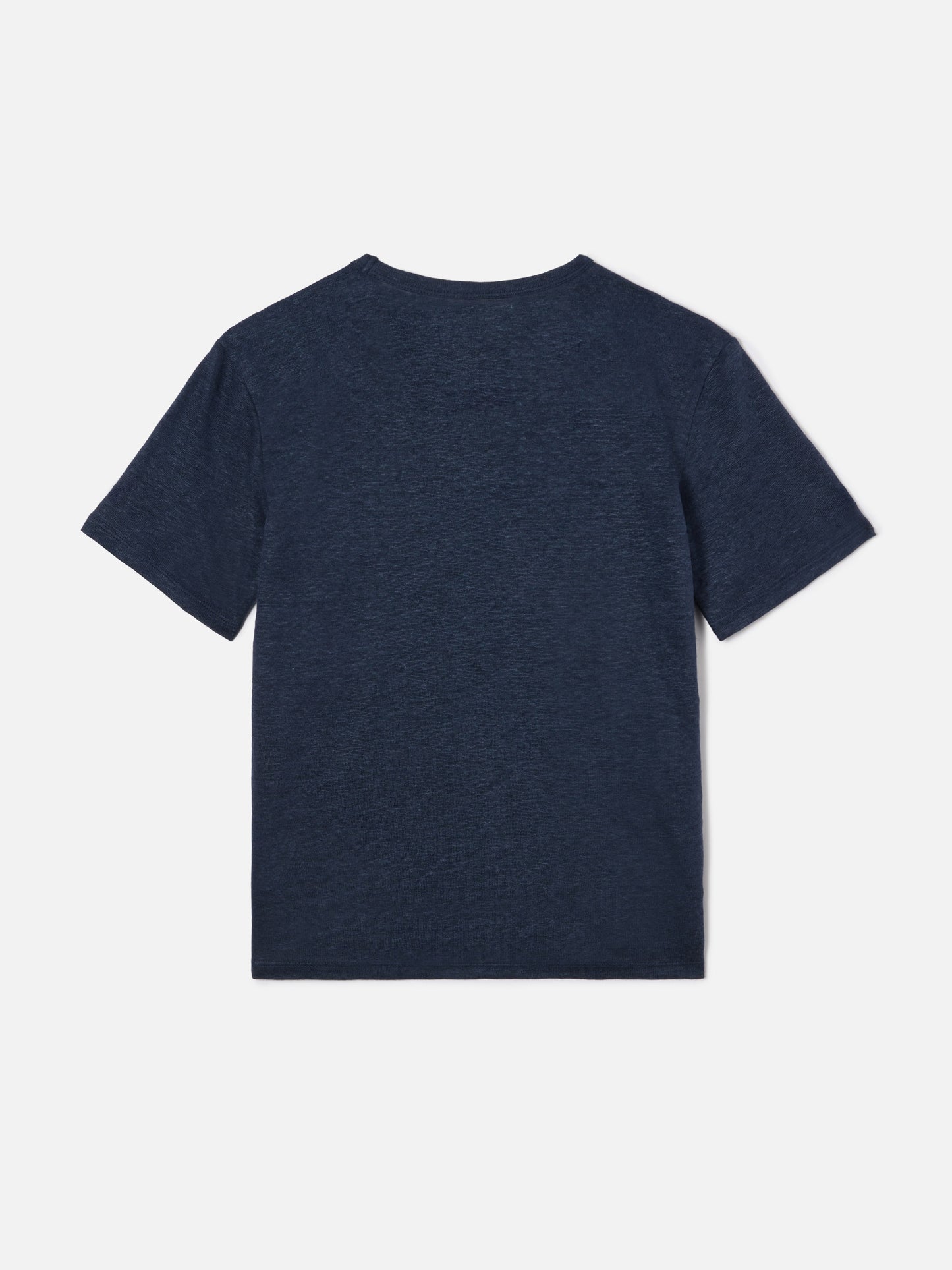 Alex t-shirt in navy blue pure linen