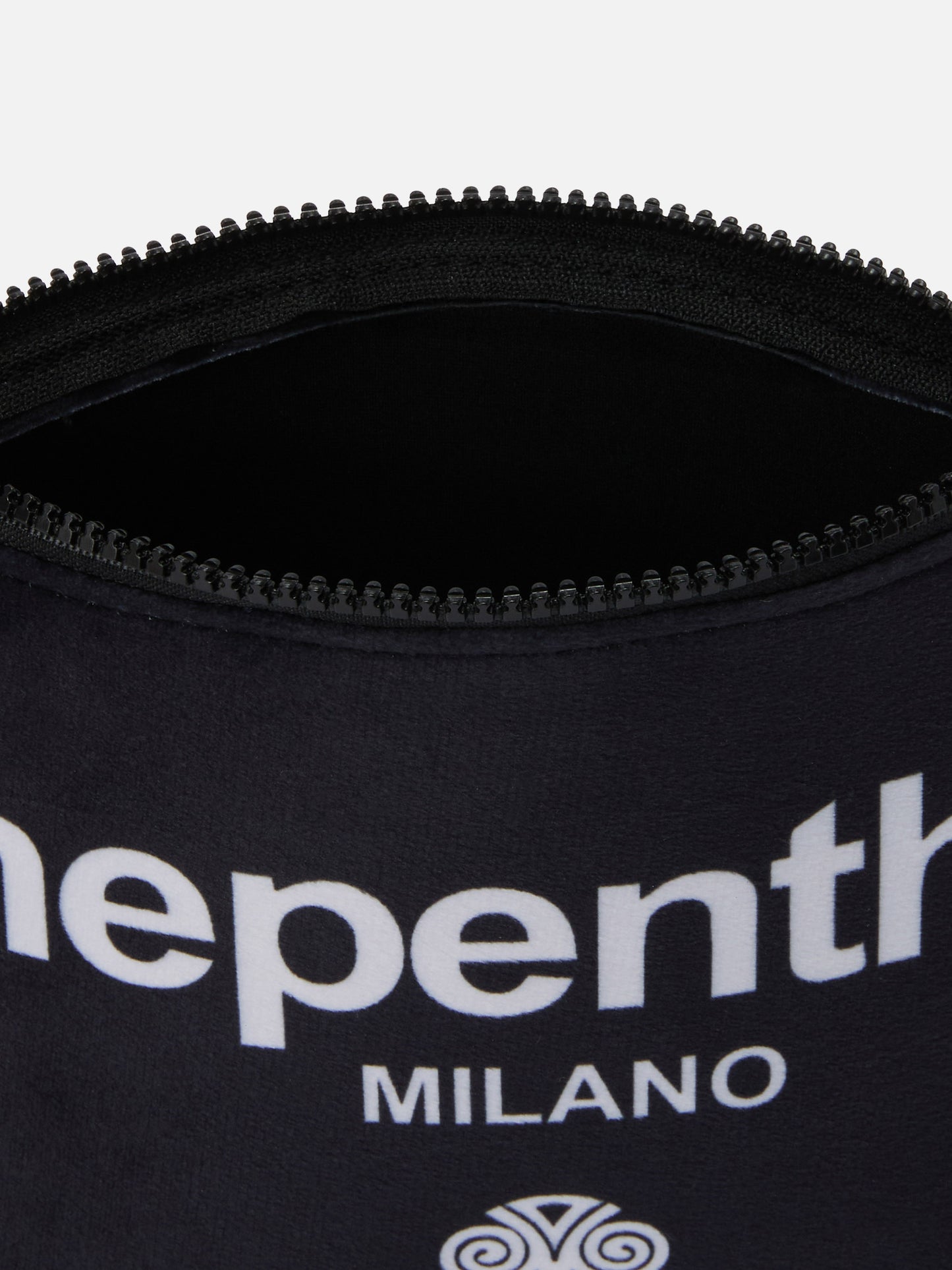 Pochette Aline effetto lana con stampa Nephenta | NEPENTHA SPECIAL EDITION