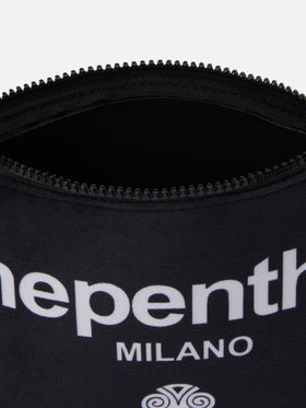 Pochette Aline effetto lana con stampa Nephenta | NEPENTHA SPECIAL EDITION