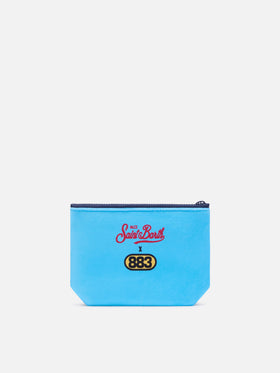 Pochette Aline azzurra con stampa copertina album | Special edition