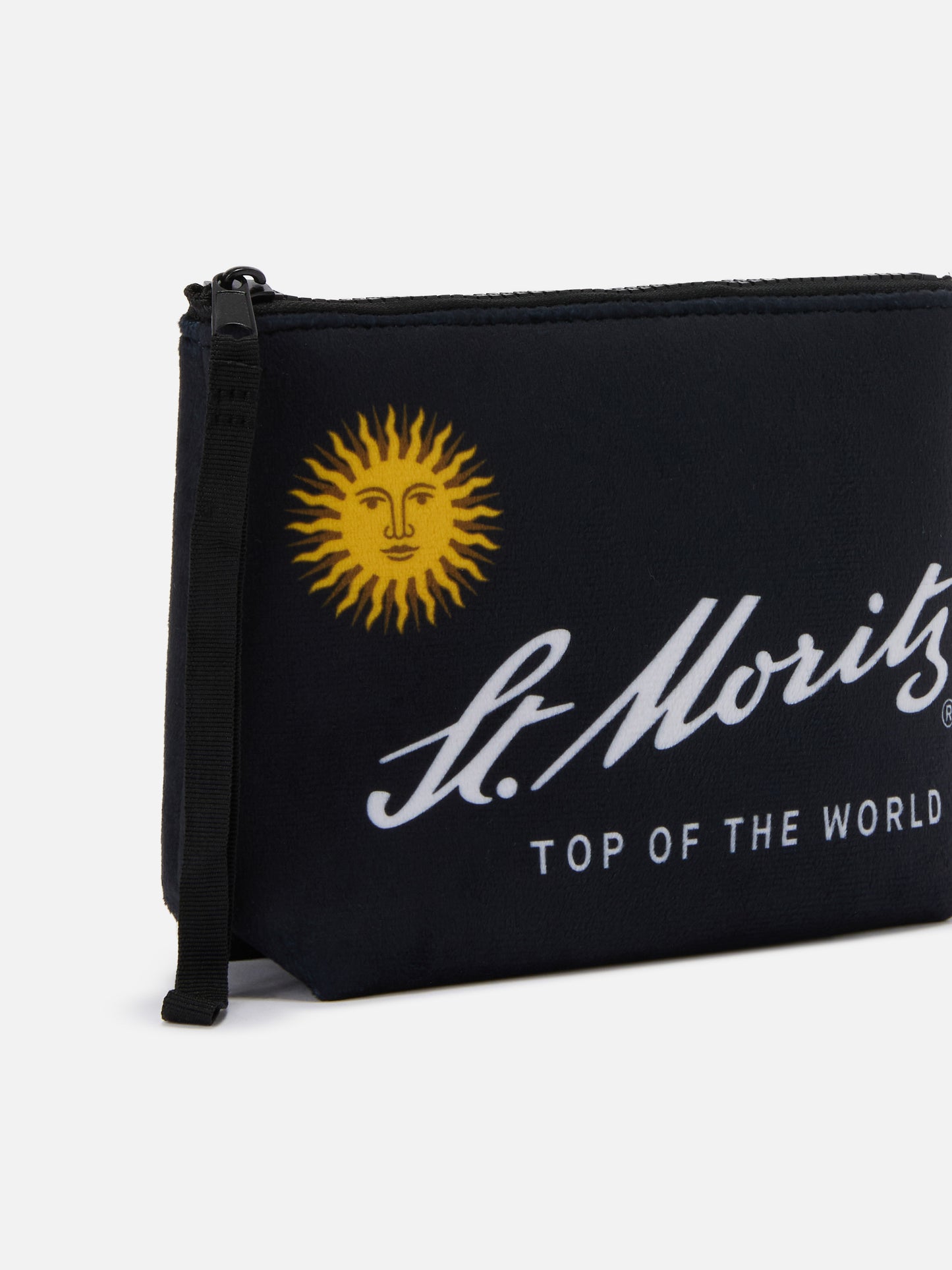 Pochette Aline effetto lana con stampa St. Moritz | ST. MORITZ TOP OF THE WORLD SPECIAL EDITION