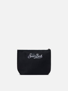 Pochette Aline effetto lana con stampa St. Moritz | ST. MORITZ TOP OF THE WORLD SPECIAL EDITION
