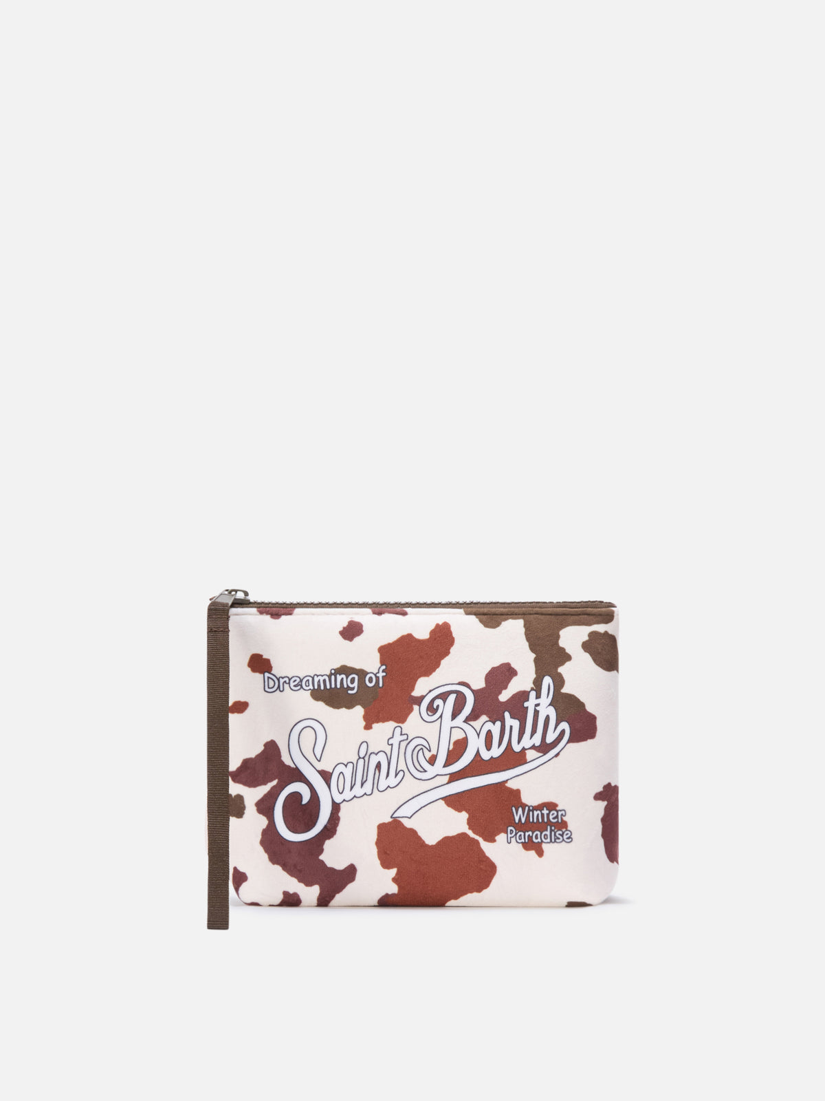Aline pochette mit Kuh-Print 