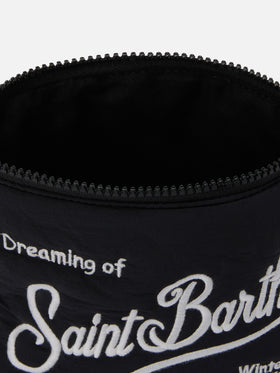 Pochette Aline Puffer in nylon imbottito nero