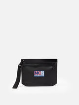 Aline black water-resistant pochette