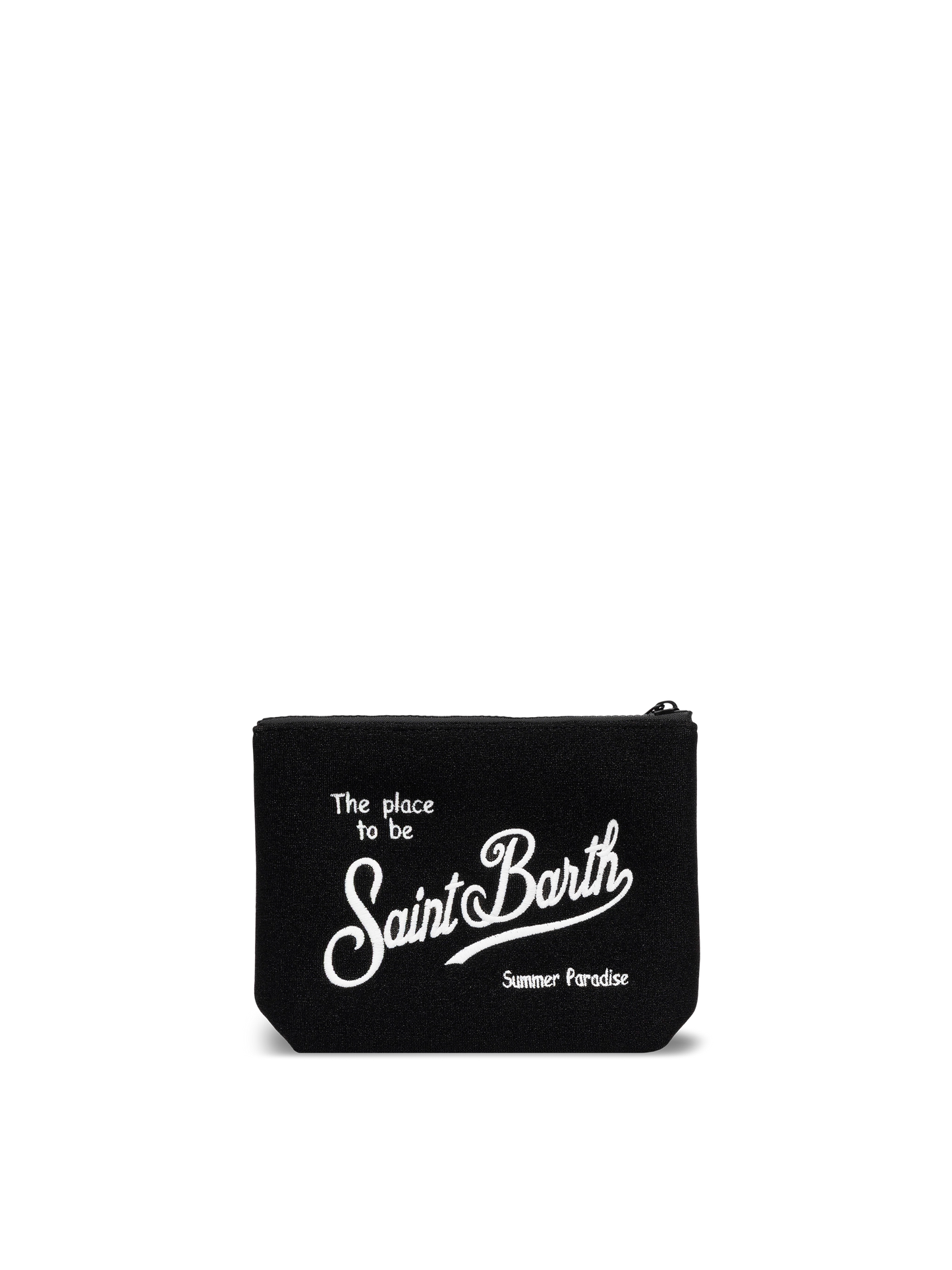 Pochette Aline in lurex nero