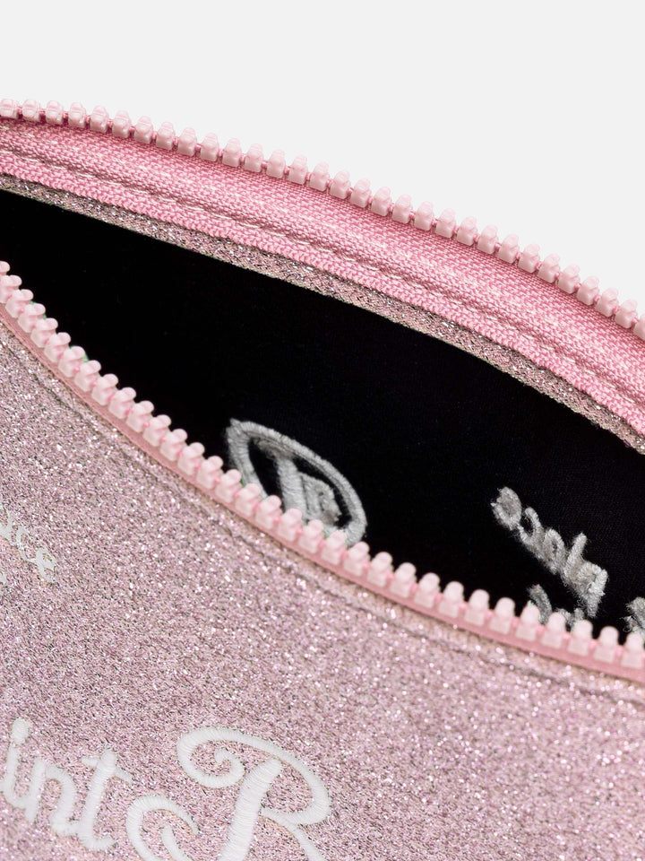 Aline Pochette aus rosa Lurex