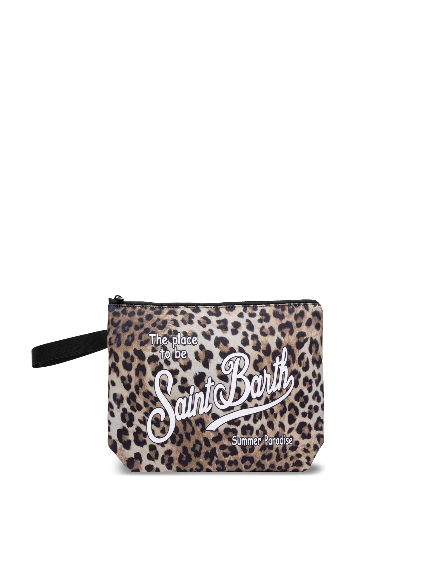 Aline L scuba pochette with animalier print - MC2 Saint Barth