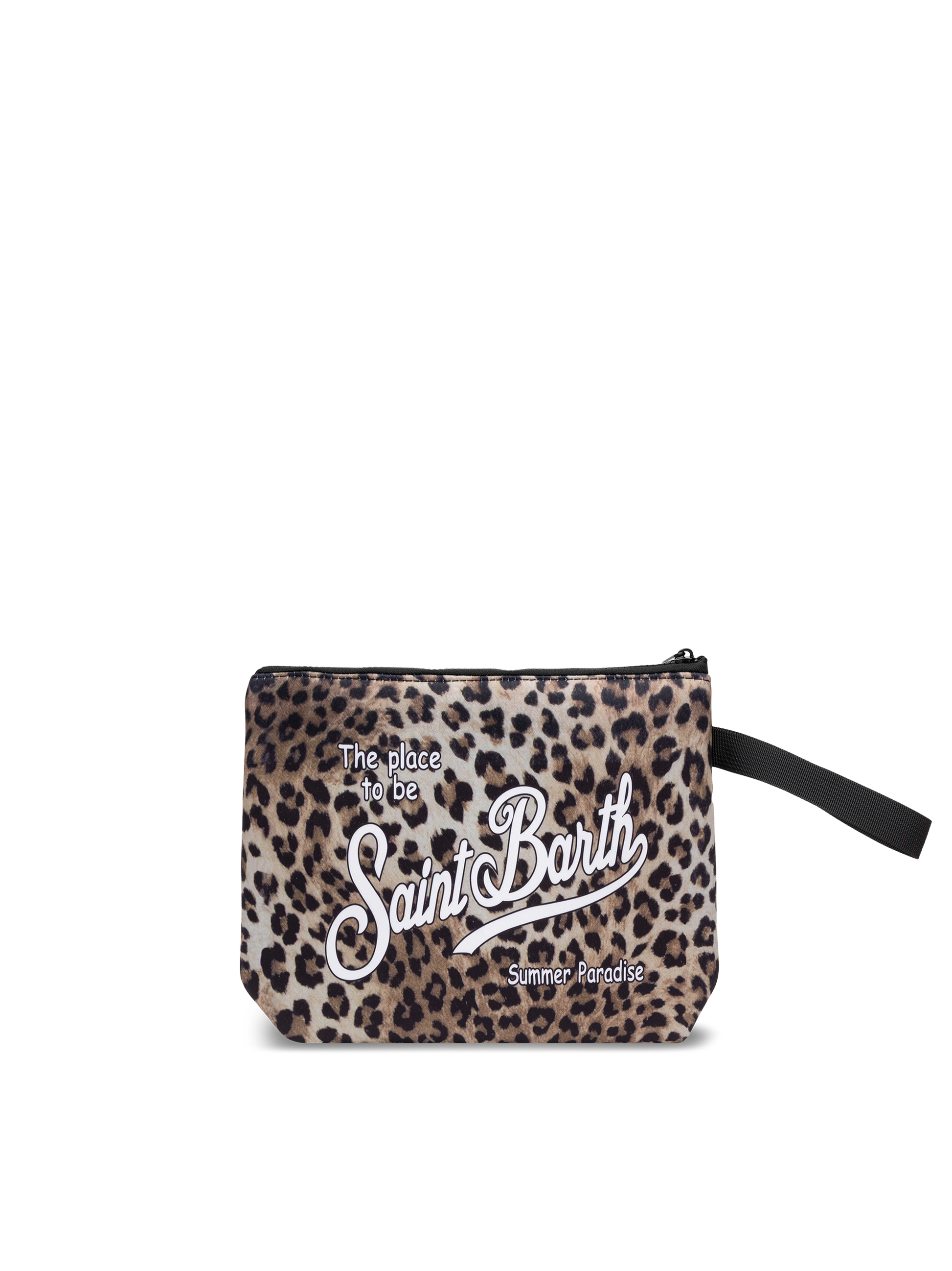 Aline L scuba pochette with animalier print - MC2 Saint Barth