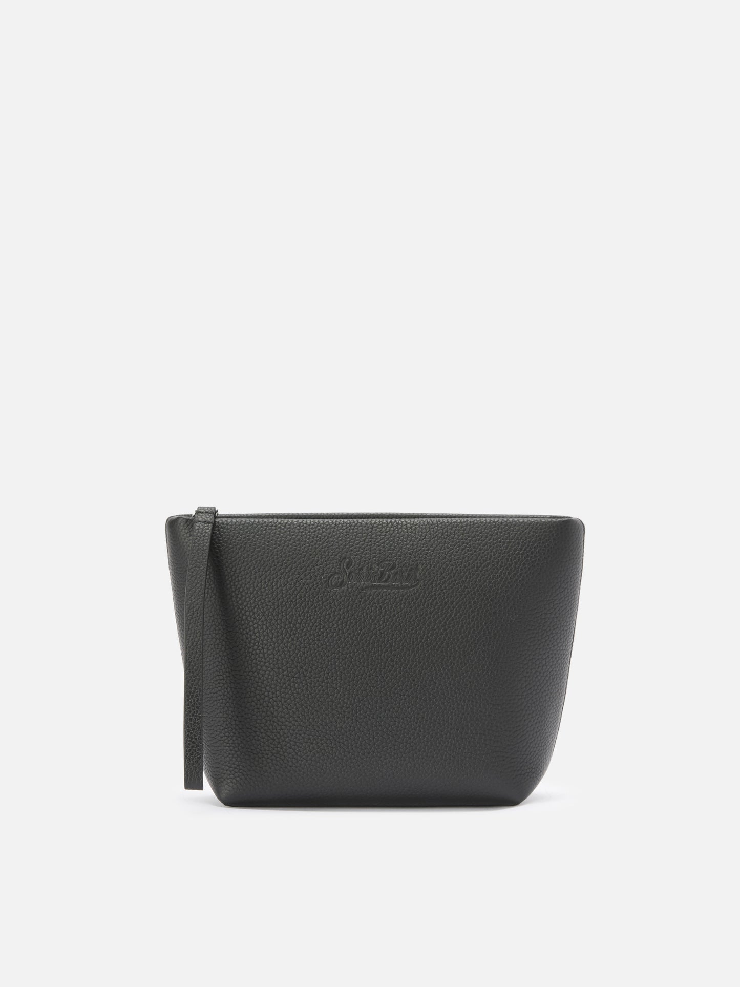 Pochette Aline Pouch in pelle nera