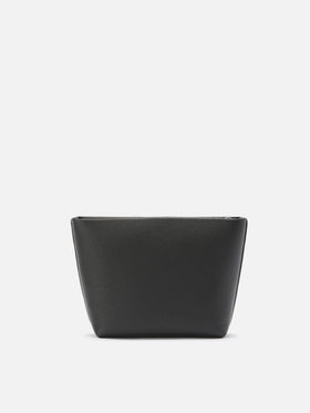 Pochette Aline Pouch in pelle nera