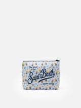 Aline Scuba-Pochette mit Bier-Print