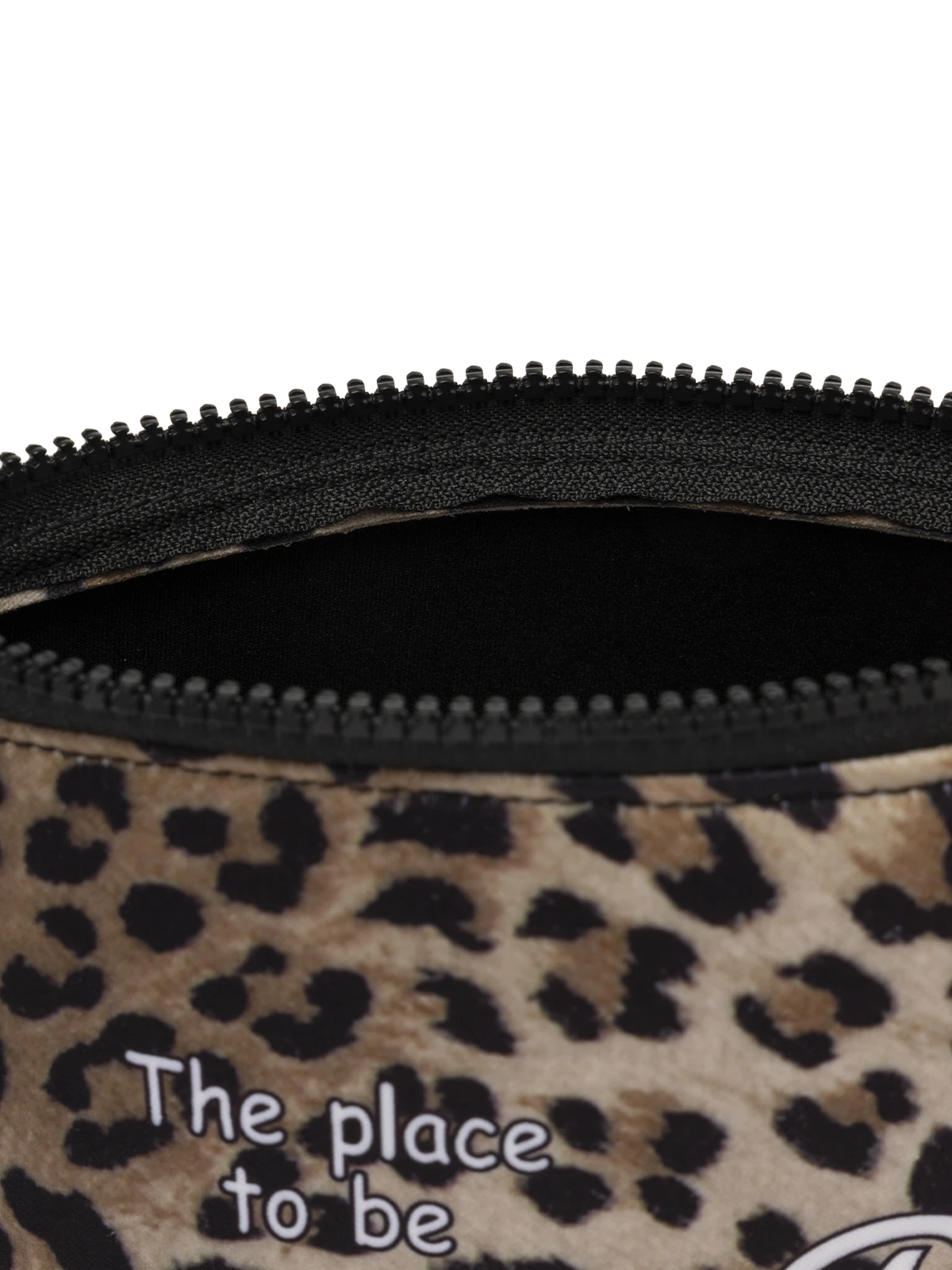 Aline Scuba-Pochette mit Animal-Print