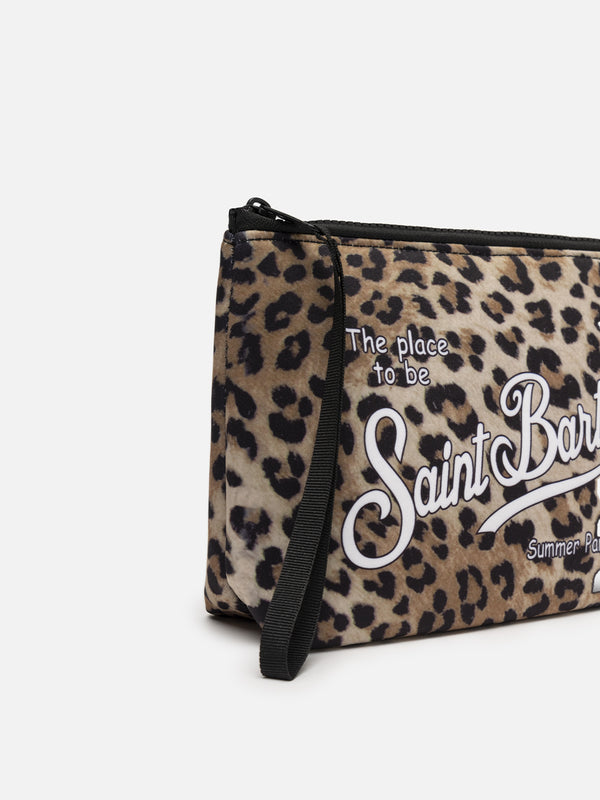 Pochette Aline in scuba animalier