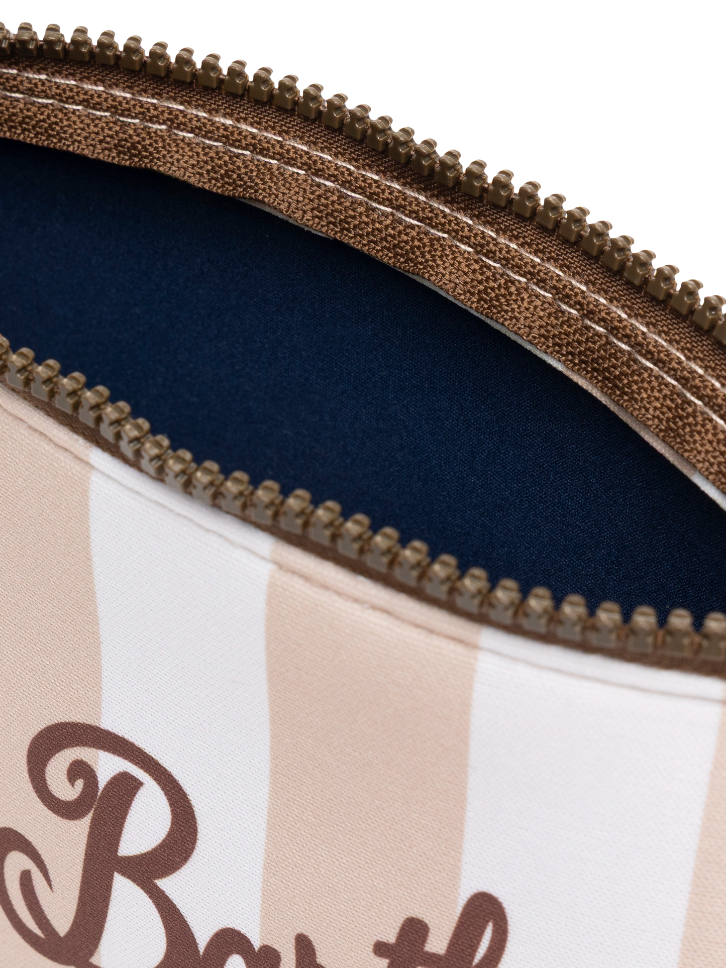 Aline Scuba-Pochette mit Streifendruck