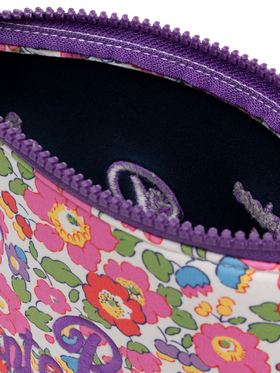 Aline scuba pochette with Betsy print | MADE WITH LIBERTY FABRIC - MC2 Saint Barth
