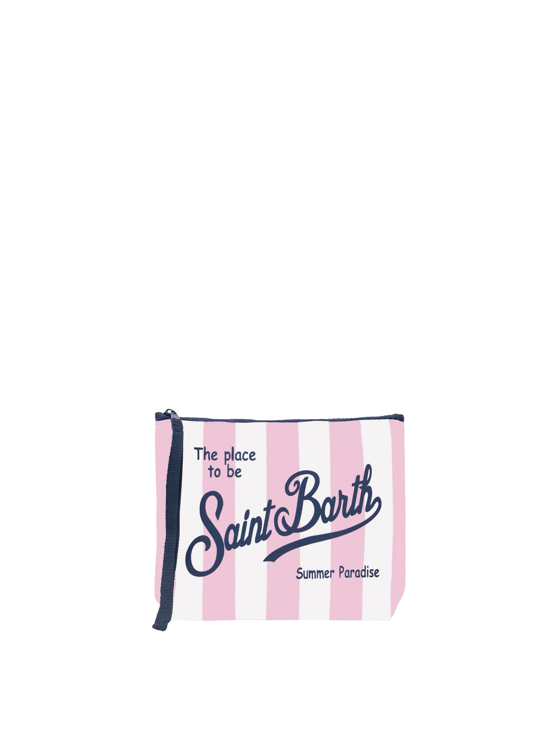 Aline scuba pochette with striped print - MC2 Saint Barth
