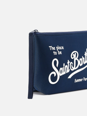 Marineblaue Scuba Pochette 
