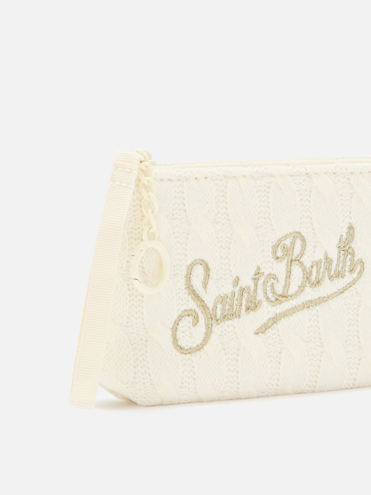 Mini tricot Off white Aline pouch avec broderie logo 