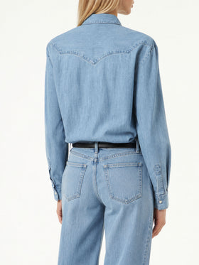 Camicia Amaya Tex in denim azzurro