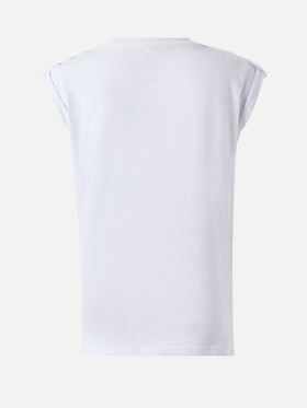 T-shirt in cotone Amelie con stampa orsetti