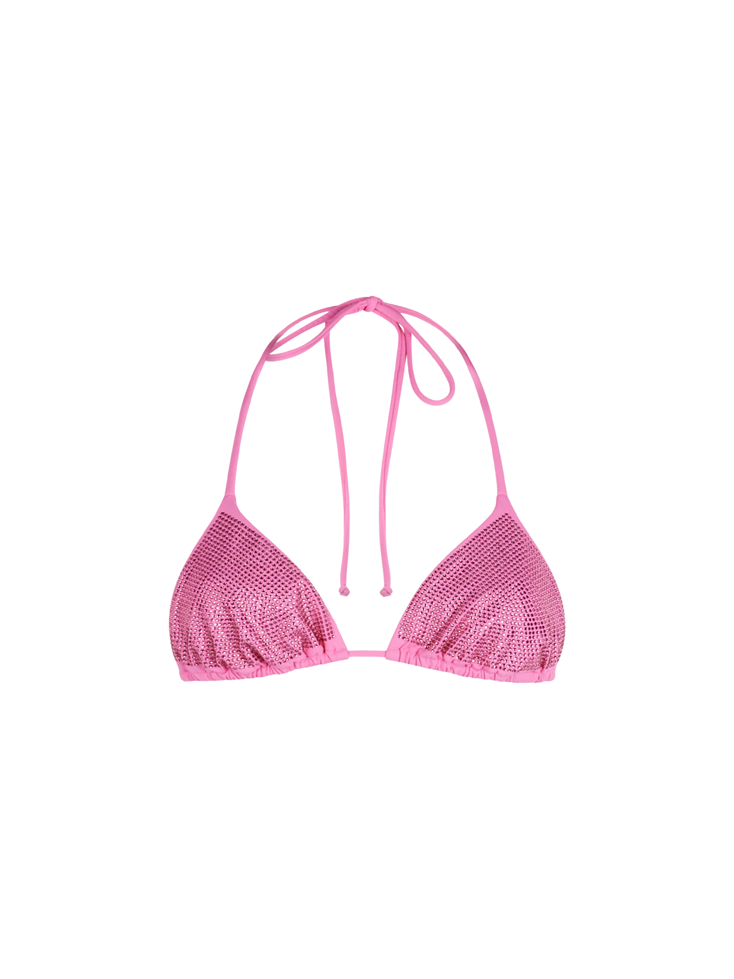 Woman triangle top swimsuit Annabelle with rhinestones