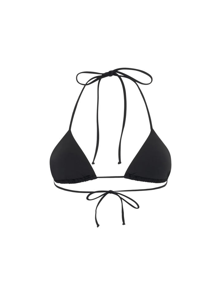 Woman triangle top swimsuit Annabelle with rhinestones